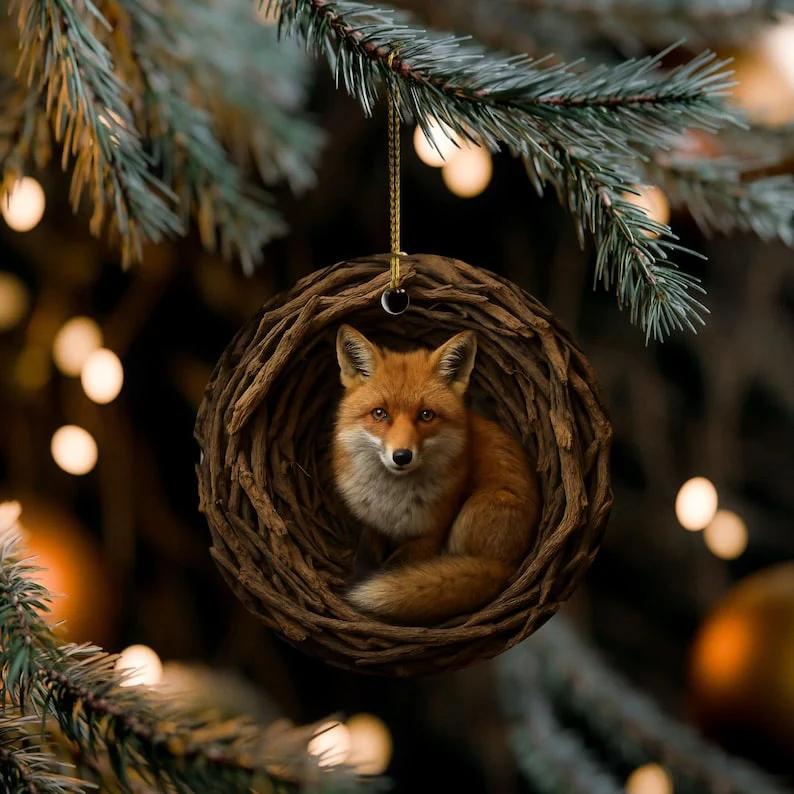 🎄 Woodland Wonders Christmas Ornament Collection 🦉 - Image 4