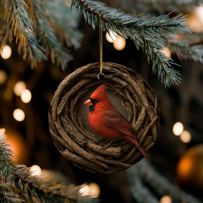 🎄 Woodland Wonders Christmas Ornament Collection 🦉 - Image 7